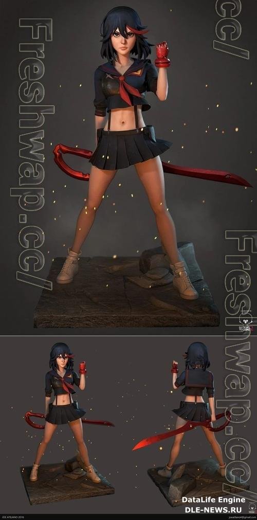 Ryuko-Kill la Kill 3D Print