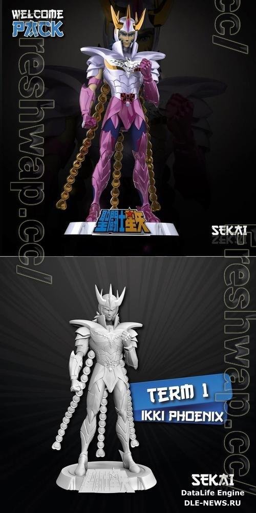 Ikki of Phoenix Sculpture 3D Print