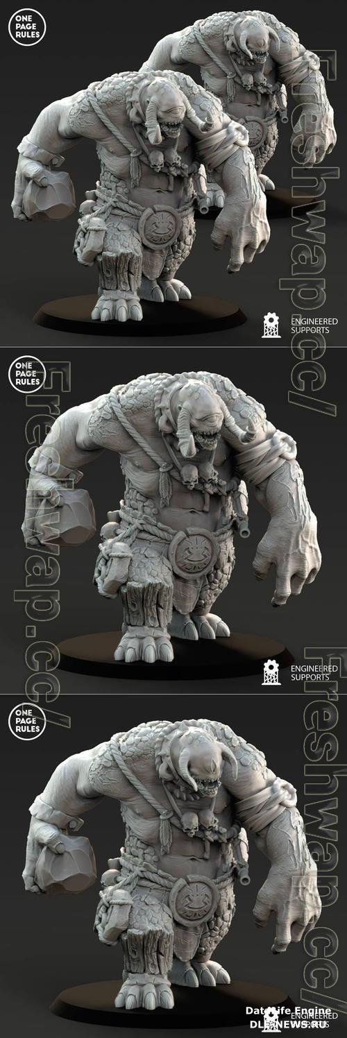 One Page Rules - Beastmen Cyclops 3D Print