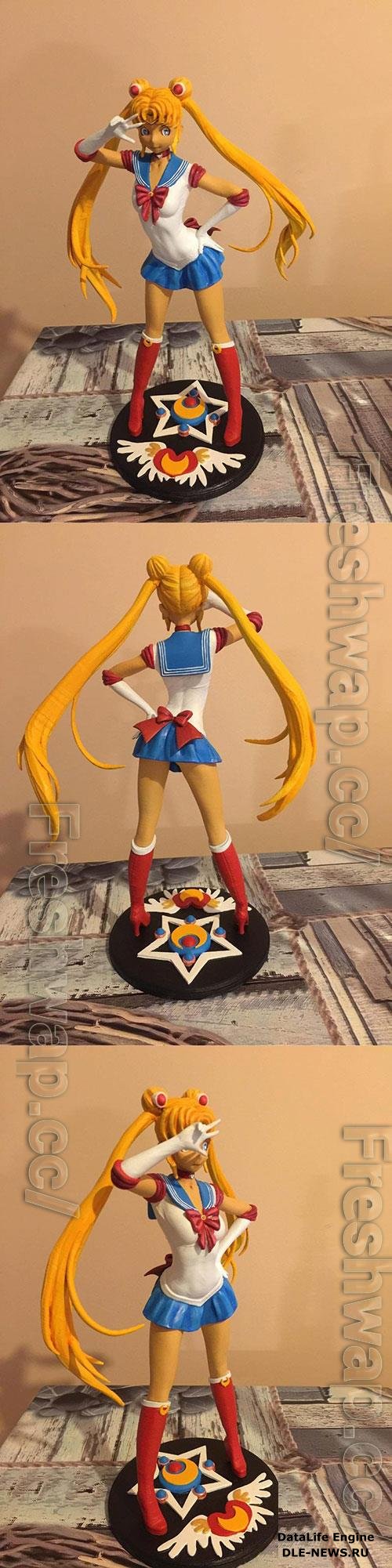 Sailor Moon Stand Serena 3D Print