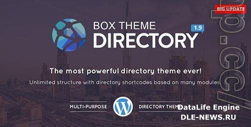 ThemeForest - DirectoryBOX v1.9 - Multi-purpose WordPress Theme - 10480929 - NULLED