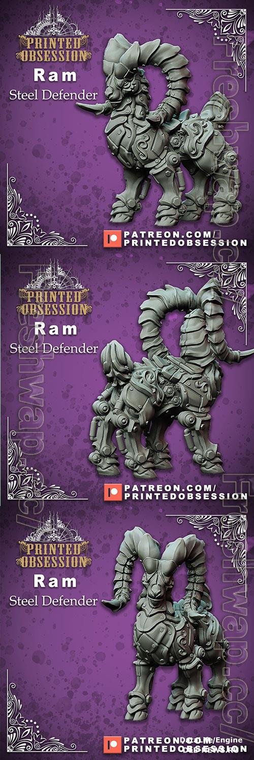 Ram - Steel Defender 3D Print