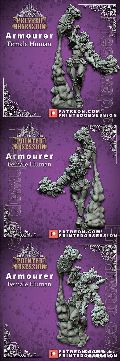 Armourer - Female Human 3D Print