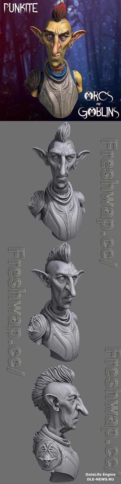 Punkite the Goblin 3D Print