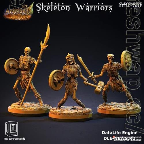 Skeleton Warriors 3D Print