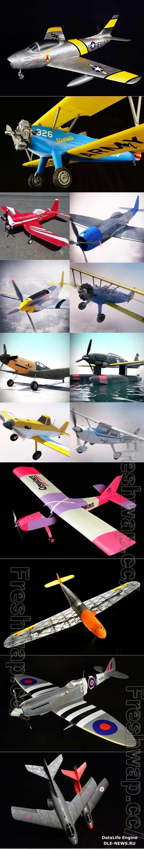 Labprint Airplanes 3D Print