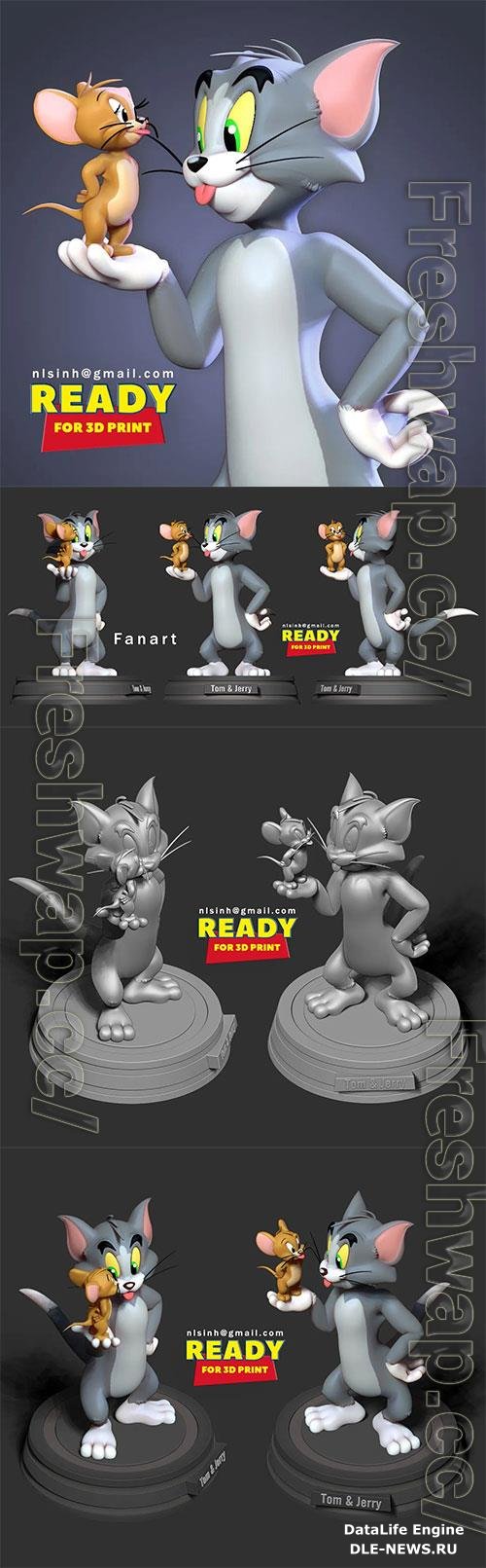 Tom & Jerry 3D Print