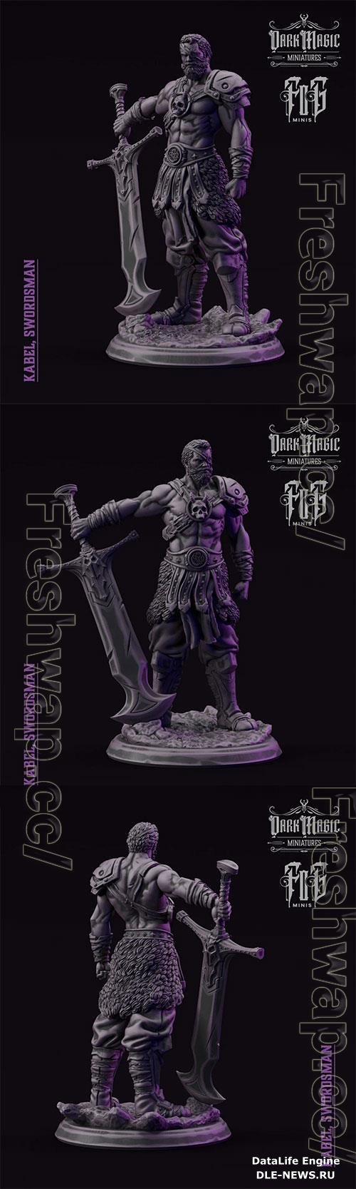 Kabel The Swordsman 3D Print