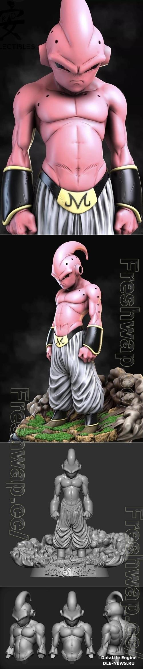 Majin Buu Kid 3D Print