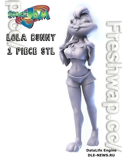 Lola Bunny Sexy 3D Print