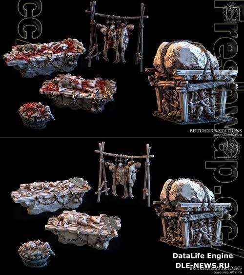 Butcher's Stations 3D Print