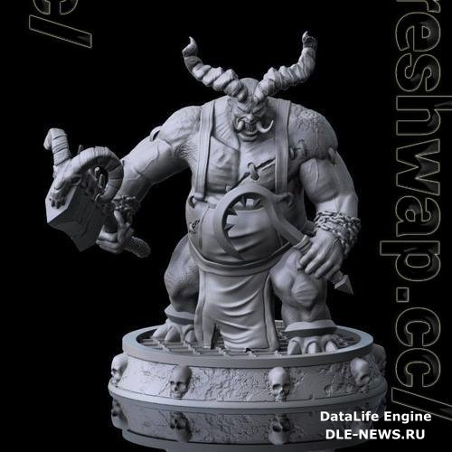 Butcher Figure - Diablo 3D Print