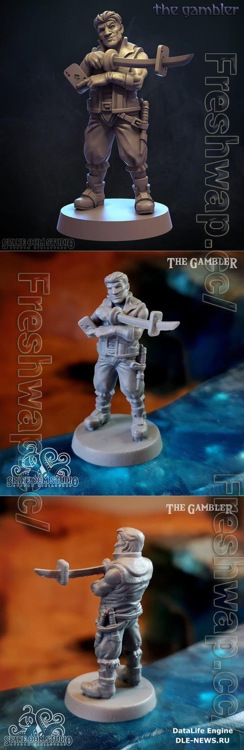 The Gambler-Talisman 3D Print