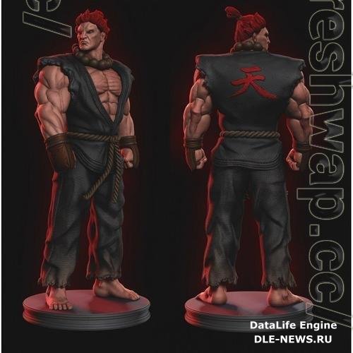 Akuma V2 Street Fighter 3D Print