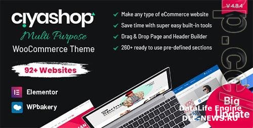 ThemeForest - CiyaShop v4.9.0 - Responsive Multi-Purpose WooCommerce WordPress Theme - 22055376 - NULLED