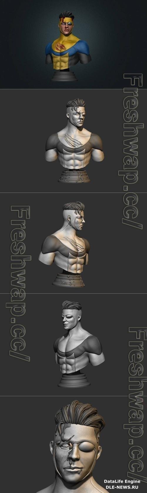 Wekster - Invincible Bust 3D Print