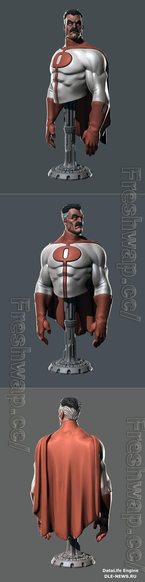 Eastman - Omni Man bust 3D Print