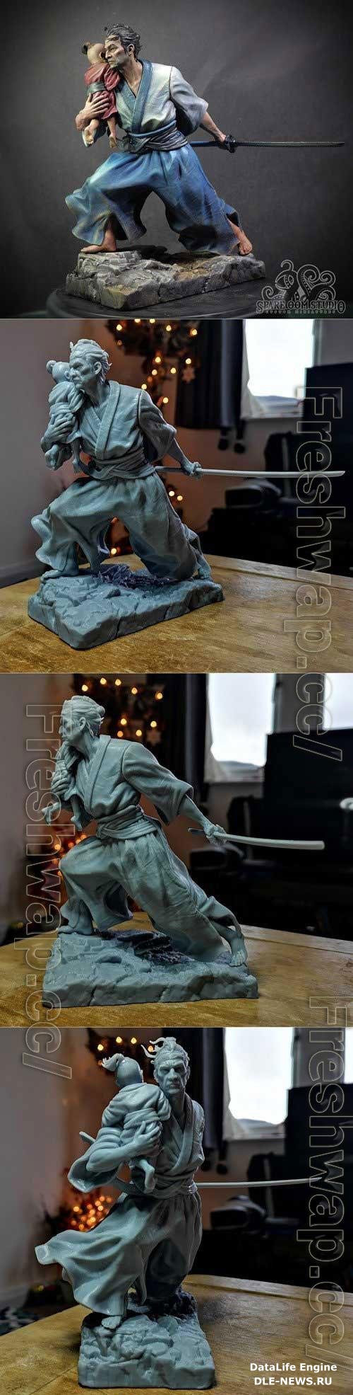 Lone Wolf and Cub 3D Print