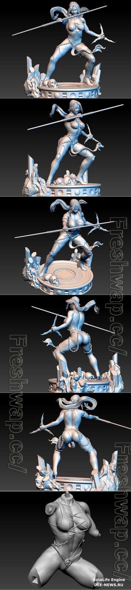 Mortal Kombat - Jade 3D Print