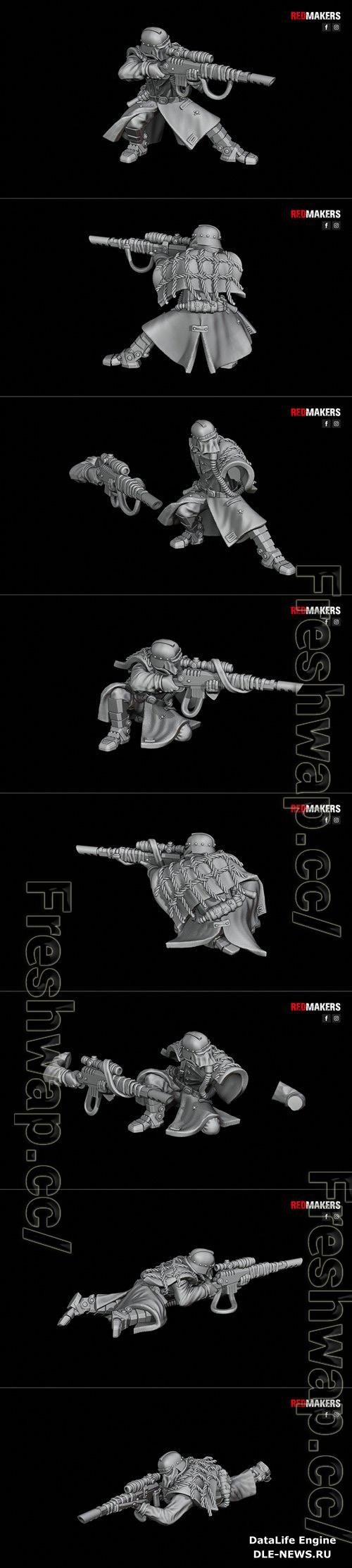 Death Squad - Snipers of the Imperial Force 3D Print