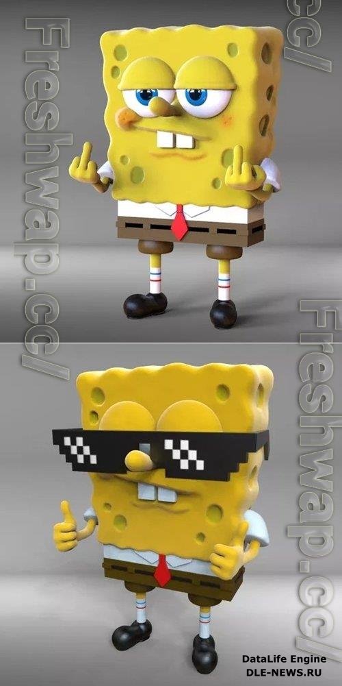 Bob Esponja 3D Print