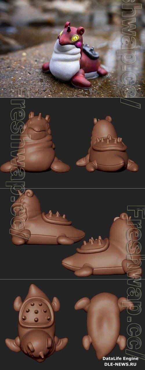 Chonky Nessie 3D Print