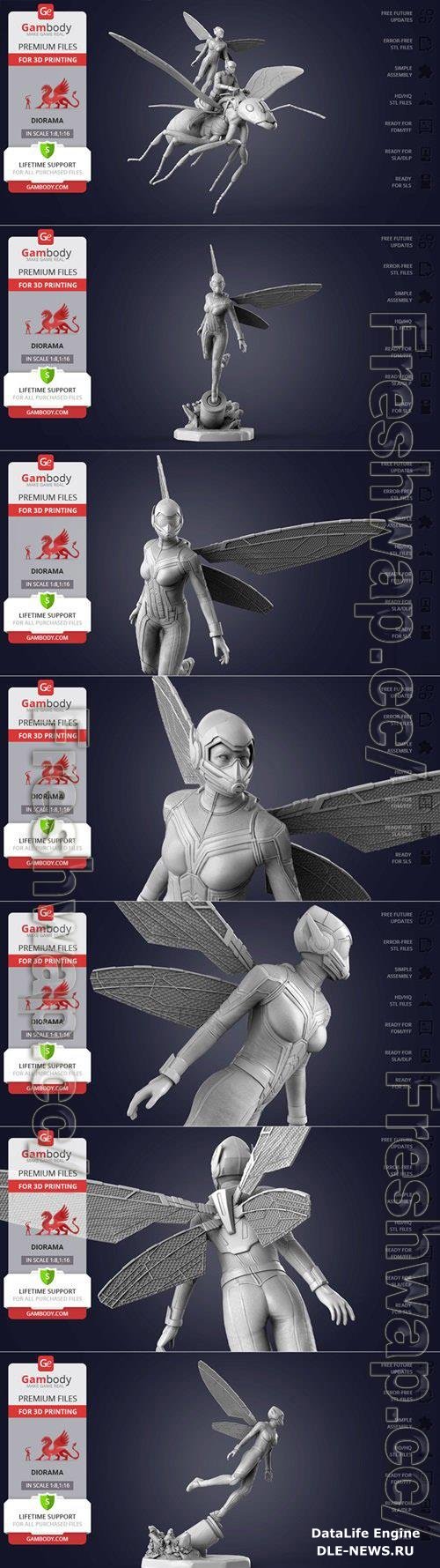 The Wasp 3D Print