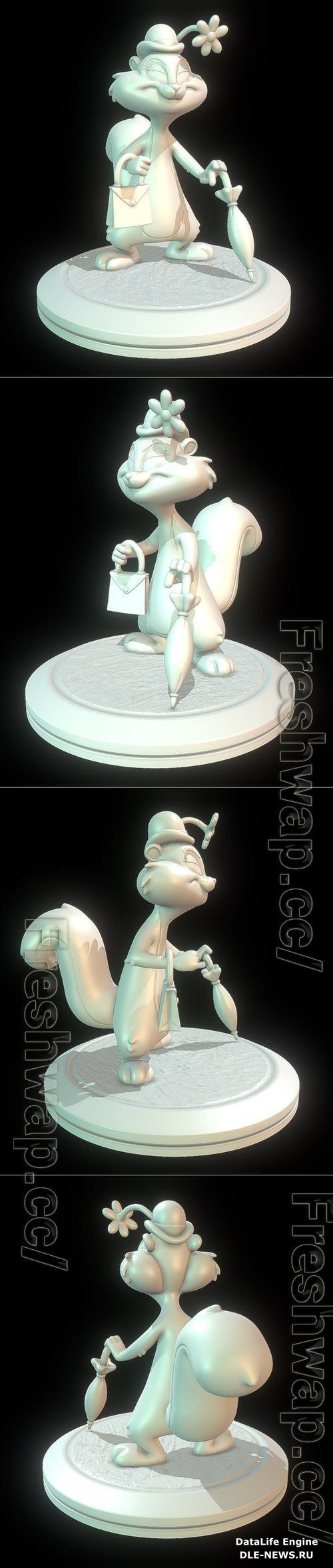 Slappy Squirrel Animaniacs 3D Print