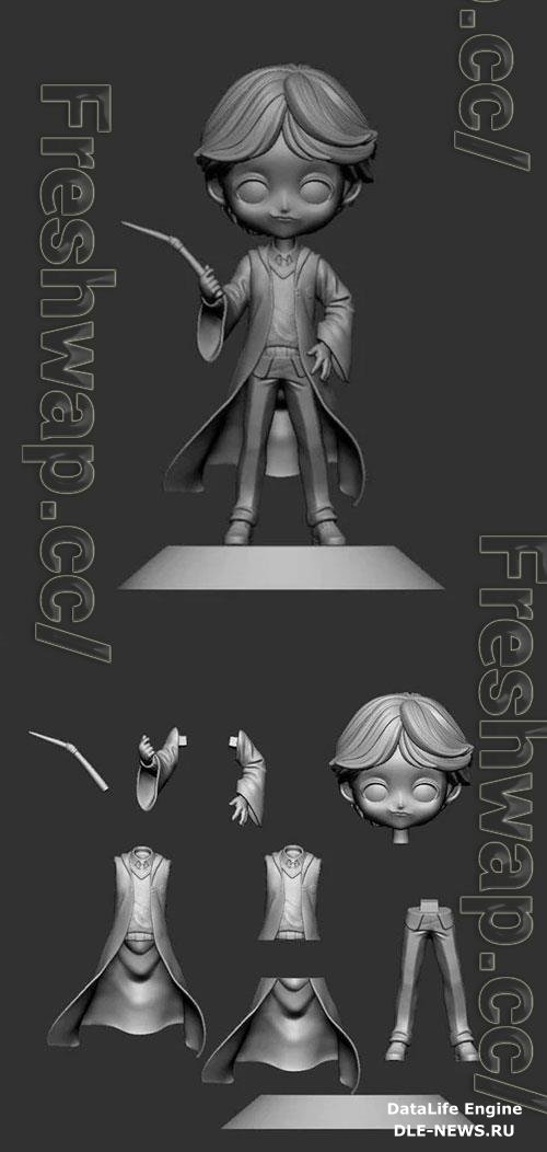 Ron Weasley Chibi 3D Print