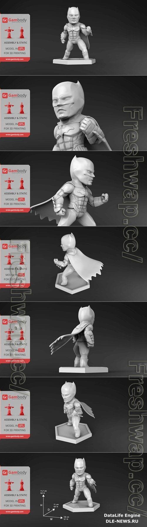 Chibi Batman 3D Print