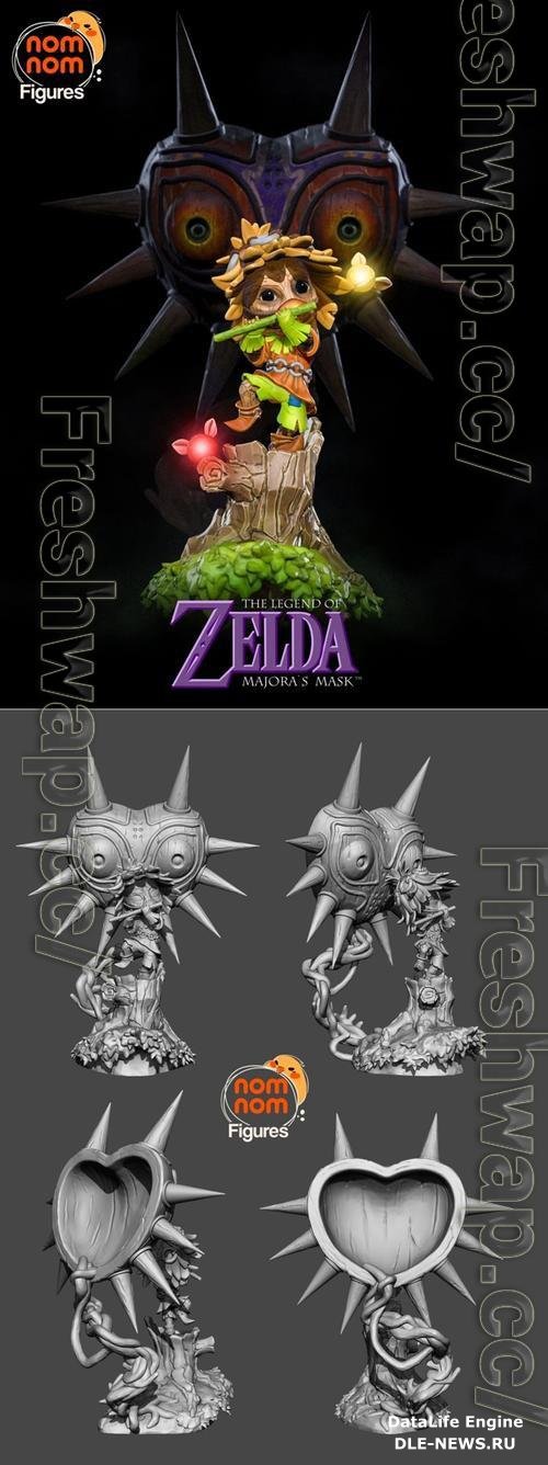 Majoras Mask Skull kid - Zelda 3D Print