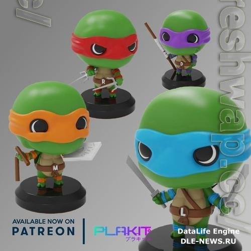 Plakit tmnt 3D Print