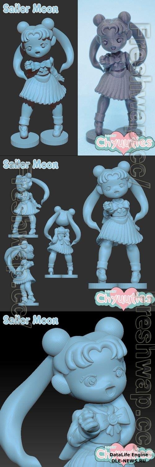 Sailor Moon 3D Print