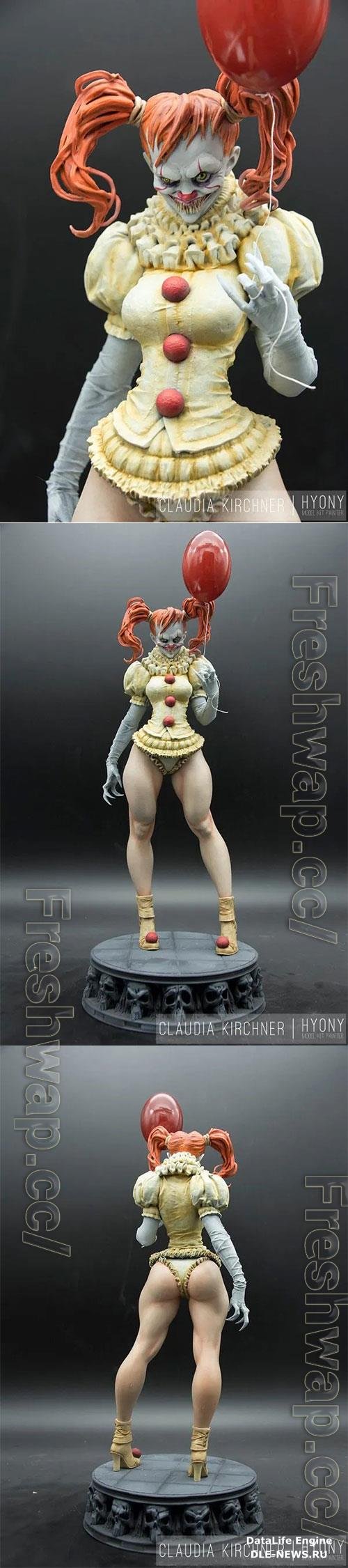 Pennywise girl 3D Print