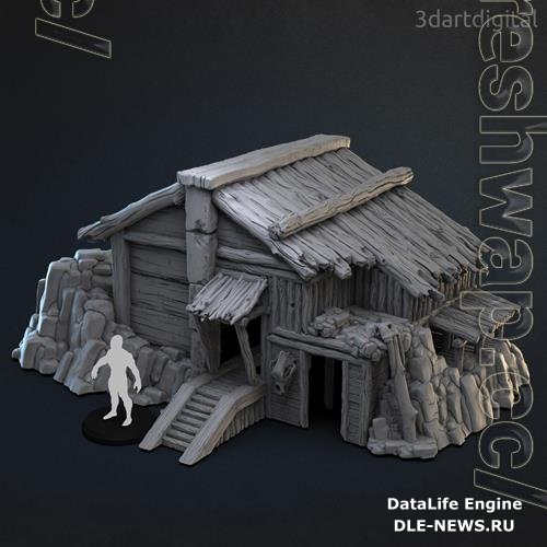 Abandoned Farmstead 3D Print