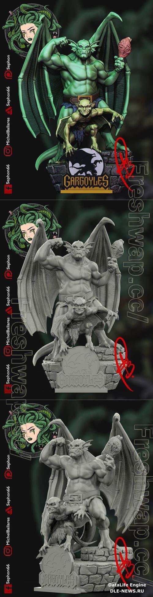 Broadway and Lexington Gargoyle 3D Print