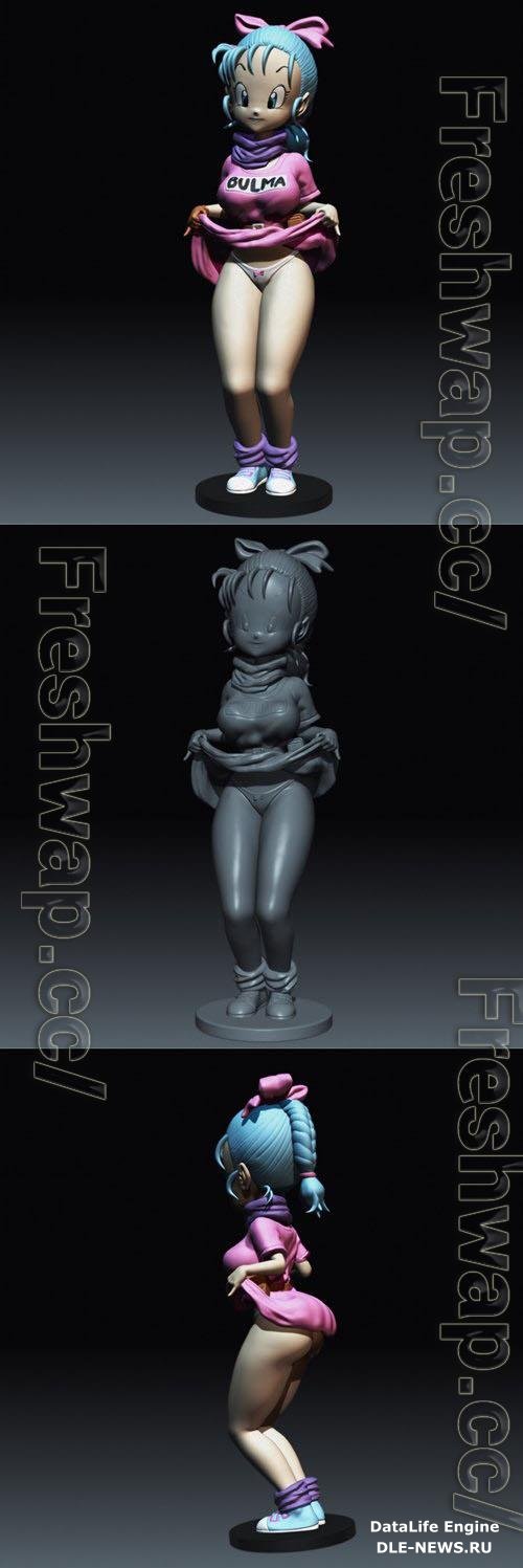 Sexy Bulma 1986 3D Print