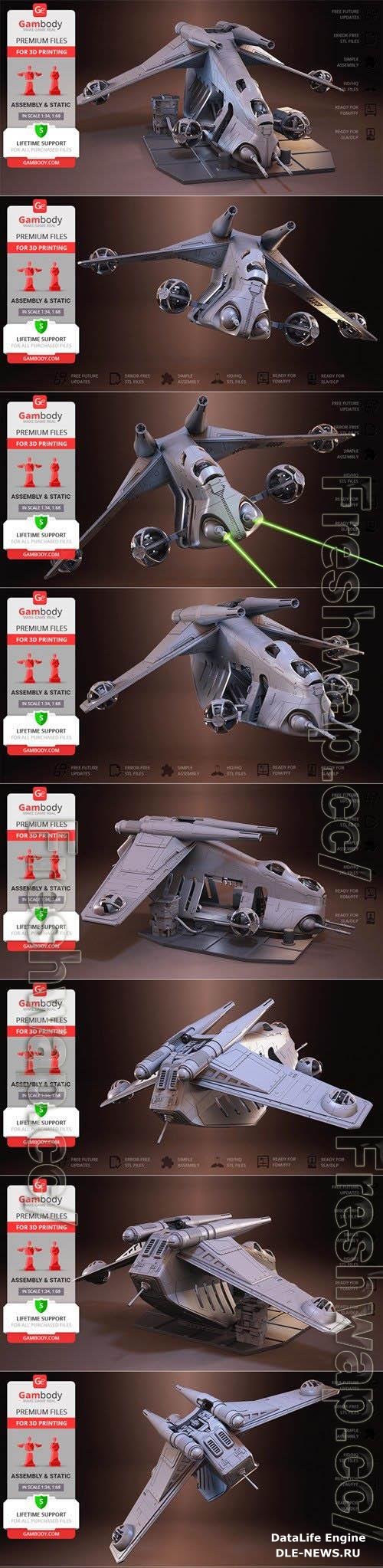 LAATi Gunship 3D Print