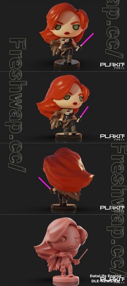 PlaKit Star Wars MaraJade 3D Print