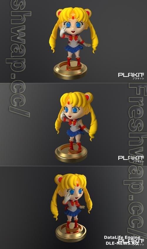 PlaKit Sailor Moon Usagi 3D Print