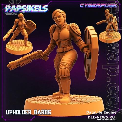 Upholder Barbs 3D Print