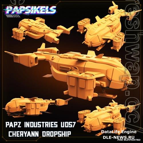 PAPZ Industries UDS7 Cheryann Dropship 3D Print