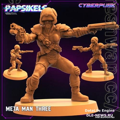 Meta Man Three 3D Print