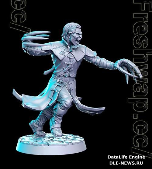 Vladreth (vampire form) 3D Print