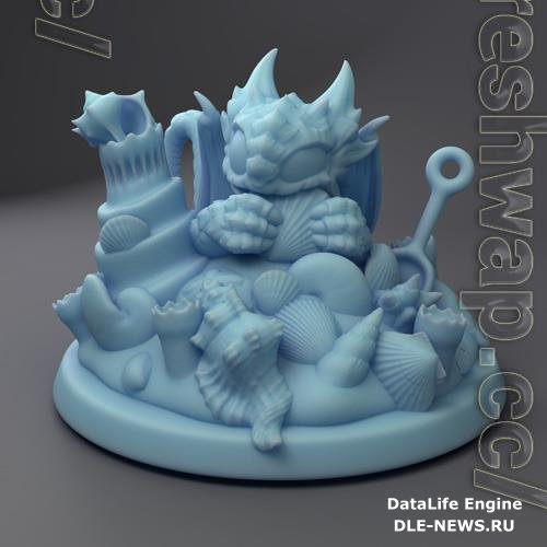 Sand Dragon 3D Print