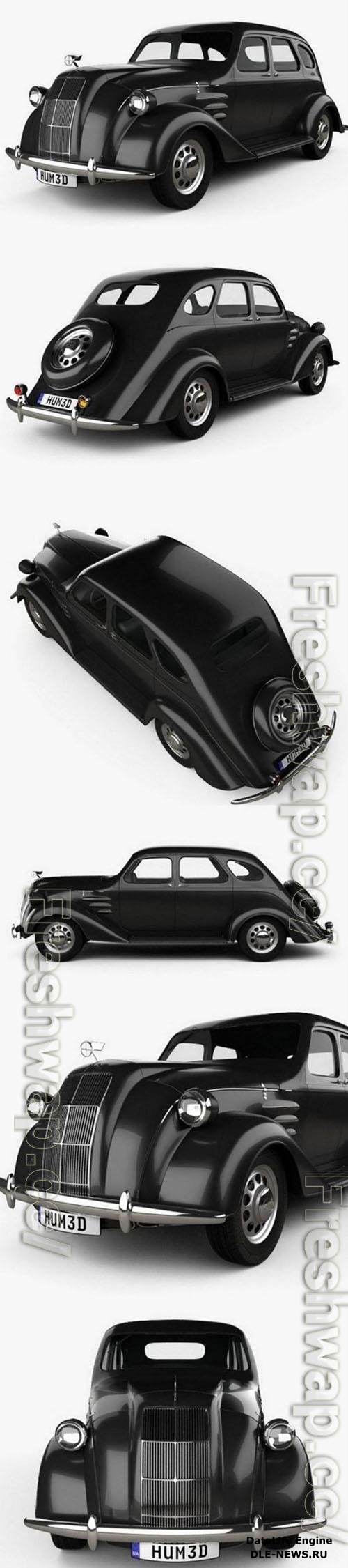 Toyota AA 1940 3D Model