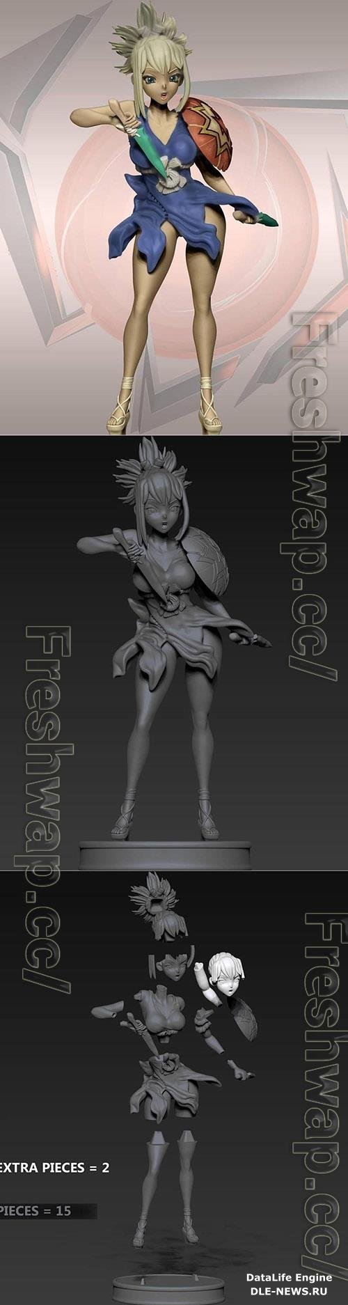 Kohaku Dr Stone 3D Print