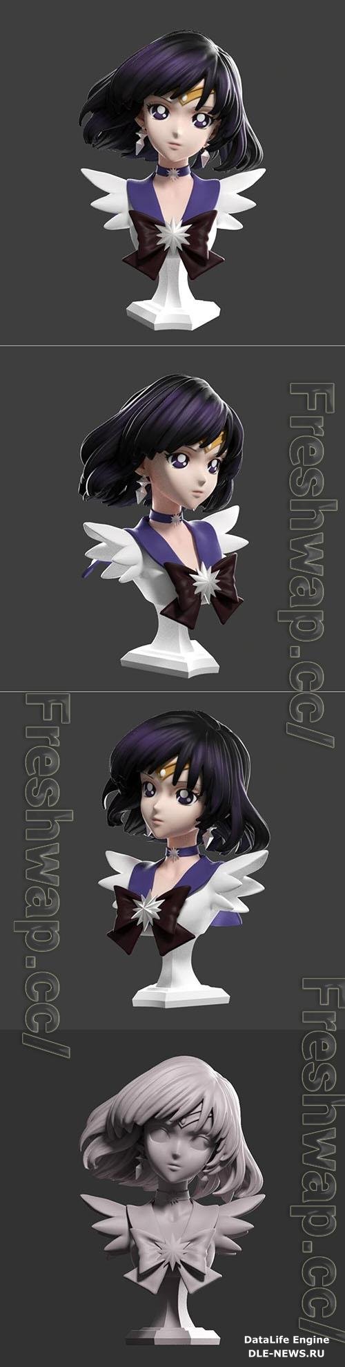 Sailor Saturn 3D Print