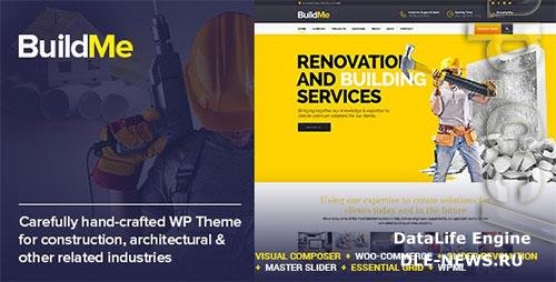 ThemeForest - BuildMe v5.2 - Construction & Architectural WP Theme - 11242771 - NULLED