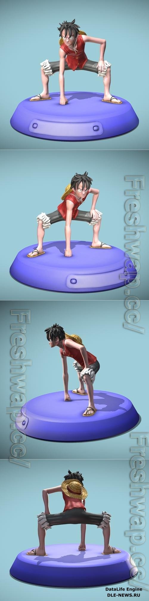 Monkey D Luffy 3D Print